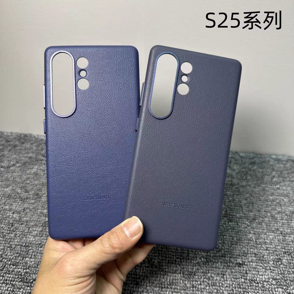 Luxury Leather Shockproof Phone Case - Elegant Back Cover