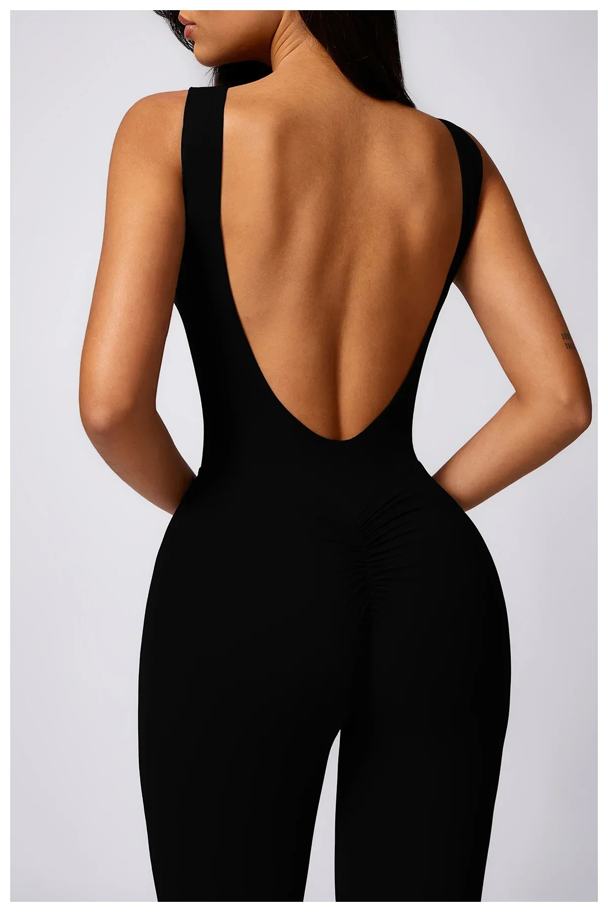 New Gym Sportswear Solid Seamless Women Training Yoga Jumpsuit Push Up One Piece Fitness Rompers Lady Workout Legging Bodysuits