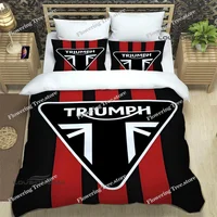 3D T-Triumphs Motorcycle Bedding Sets Exquisite Bed Supplies Set Duvet Cover Bed Comforter Set Bedding Set Luxury Birthday Gift 1