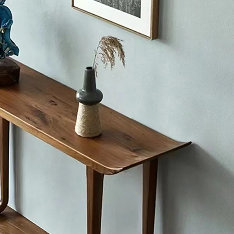 Tavoli consolle chic in stile cinese Tavoli consolle dal design classico alla moda retrò Mobili sottili Mueble Recibidor Entrada della metà del secolo - immagine 3