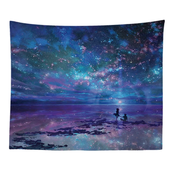 

Star Guardian Indian Mandala Tapestry Wall Hanging Bohemian Gypsy Psychedelic Tapiz Witchcraft Tapestry