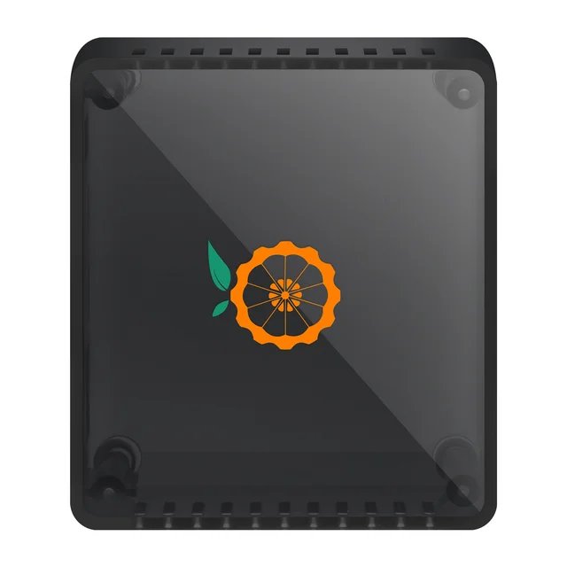 For Orange Pi Zero 2 ABS Black Case A Perfect Fit