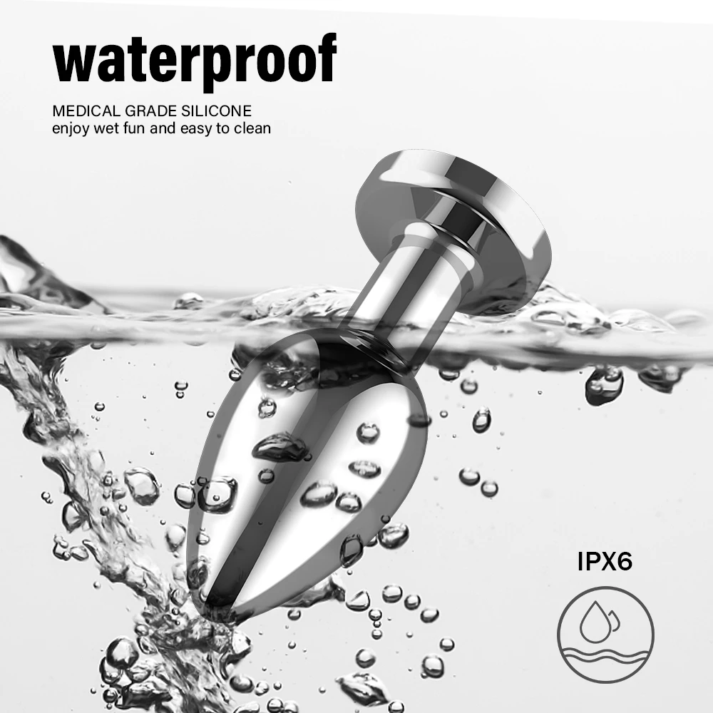 Meeste Protate Maager APP juhtmevaba kaugjuhtimispuldiga anaalpistiku vibraator metallist tuharale, kantav täiskasvanute geiseksi jaoks_voghion.com