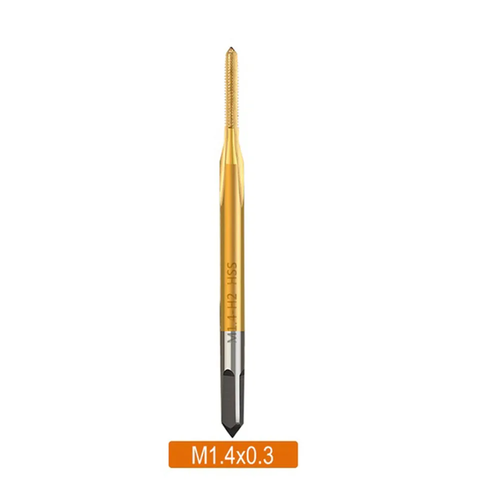 Рисунок 3 - M1- M1.7 HSS Сверло с титановым покрытием