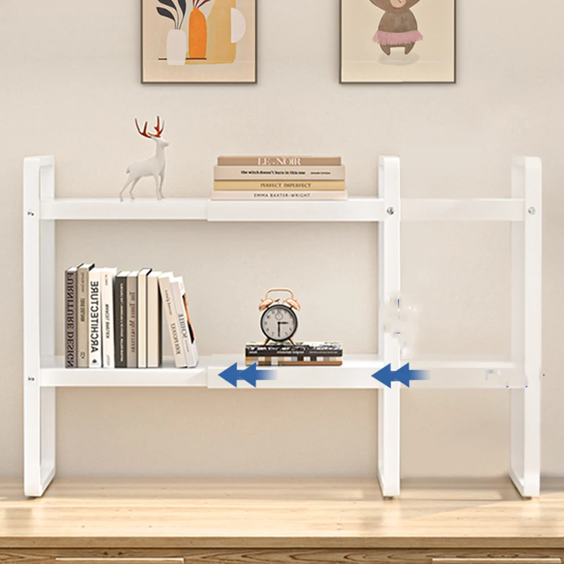 Bookcase Book Shelf Iron Desktop Library Magazine Rack Newspaper Mini Storage Furniture Estanteria Furniture Books