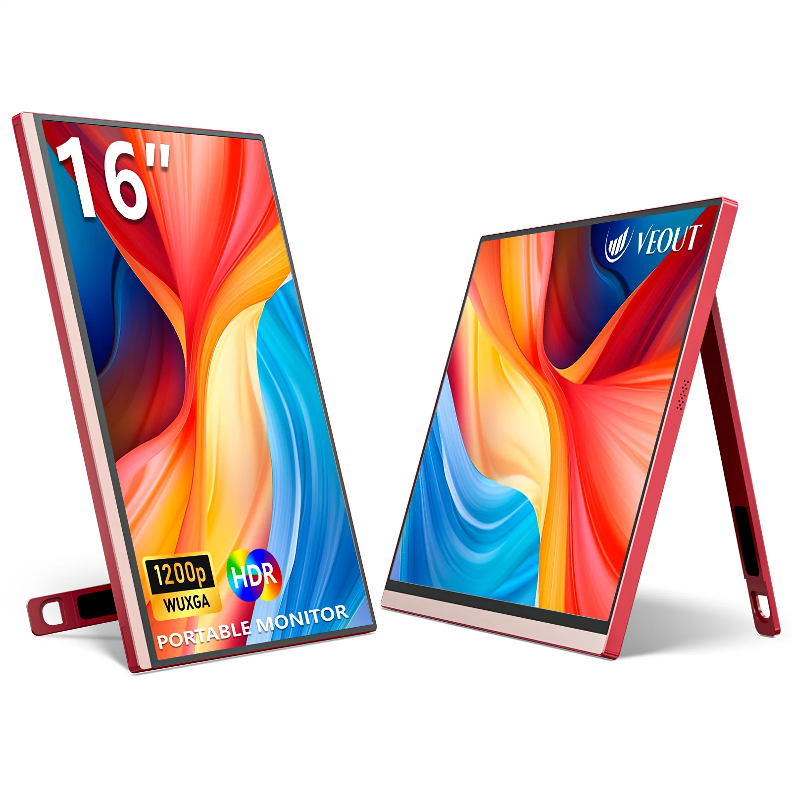 16 inch VEOUT Portable Monitor with USB-C 1920*1200P IPS