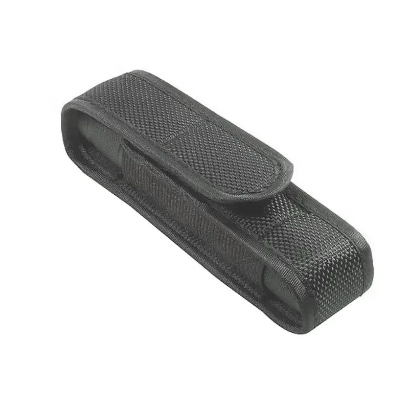 New Portable Nylon Flashlight Bag Black Adjustable LED Torch Holster Flashlight Pouch Hunting LED Torch Holster Waist Bag