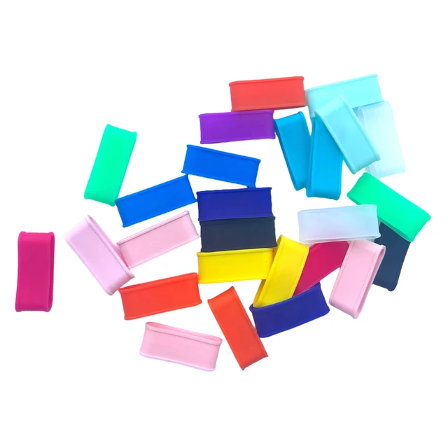 Candy Color Silicone Grip Ring for Tennis Racket Overgrip Sealing Ring Fixed Bands 3
