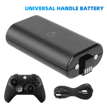 2000mAh Rechargeable Battery With Type-C Charging Cable Replacement Battery Pack For Xbox One Wireless Controller Gamepad