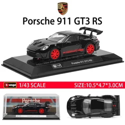 Luxury Diecast Alloy Car Collection - Pull Back Racing Toy Vehicle Set (Porsche 911 GT3 RS)