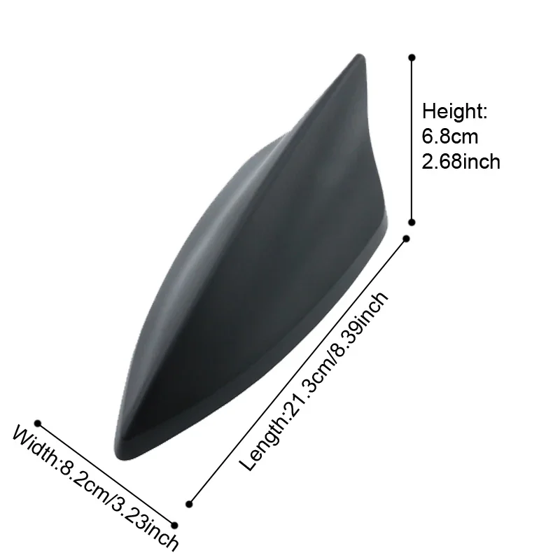Universal 5D Shark Fin Antenne Auto Auto Radio Antennen FM AM Stärkeres Signal Klavier Farbe Für Alfa Romeo 156 147 159 – Detail 2