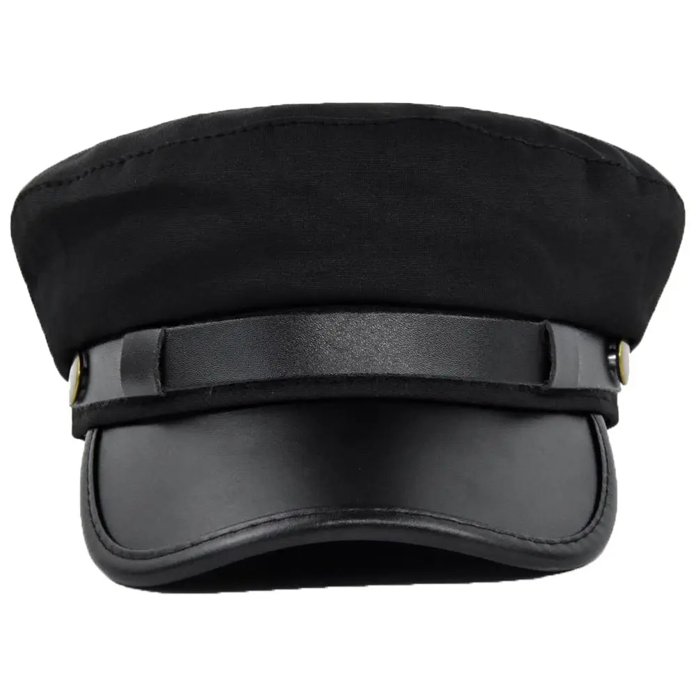 Warm Punk Winter Streetwear Berets British Style Autumn Fishing Cap Women Captain Caps Flat Navy Hats Men Sailor Caps