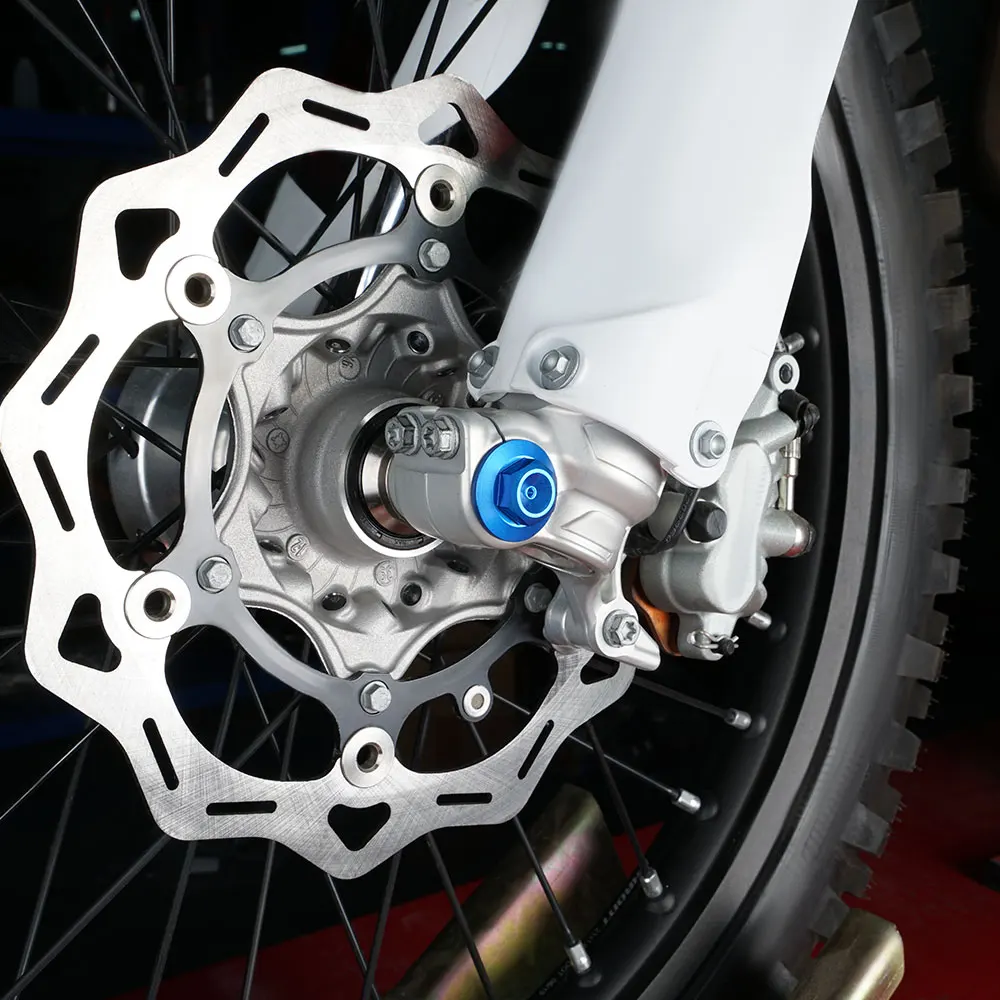 CNC for Husqvarna TE FE 125 250 300 350 400 450 501 2016-2022 2021 Motorcycle M20x1.5 Front Rear Wheel Axle Lock Nut Screw Bolt