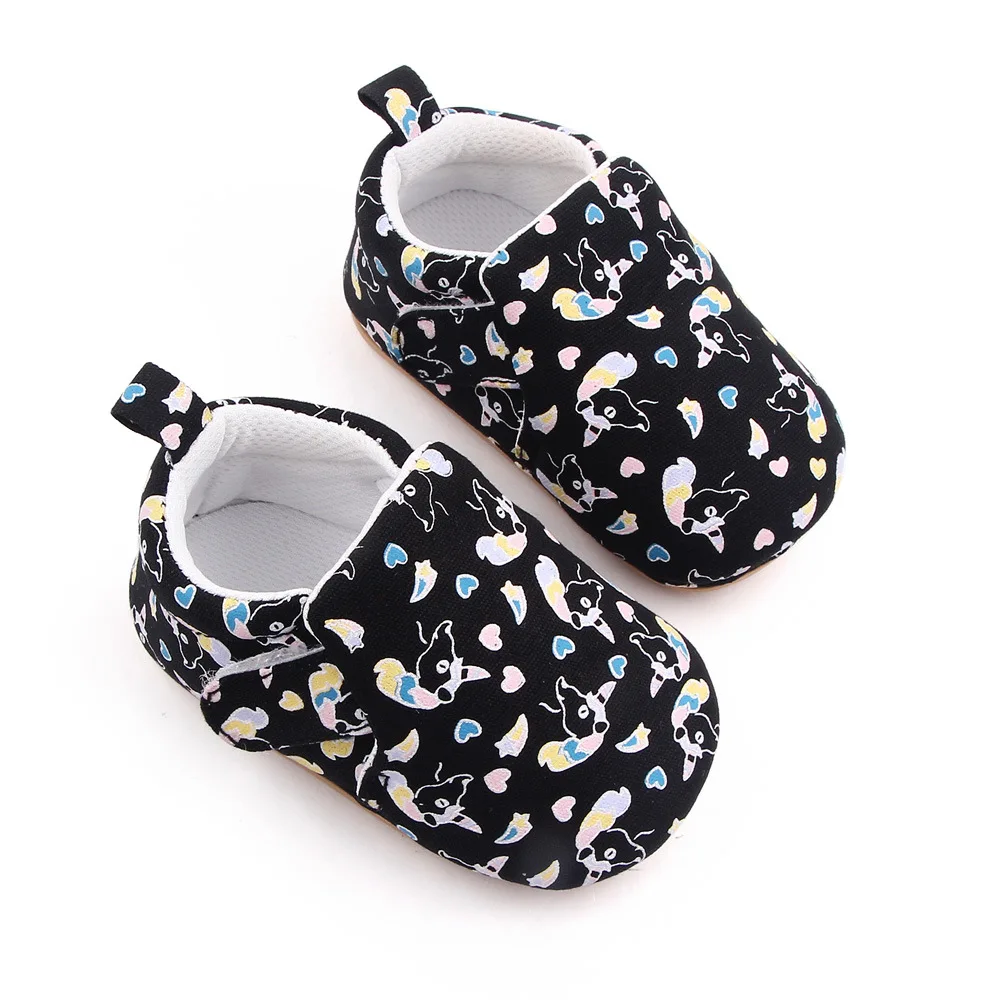 

Baby Shoes 0-18M Newborn Baby Boy Shoes With Soft Rubber Soles Cotton Antiskid Baby Girls Shoes Toddlers Infant Baby Pre Walkers