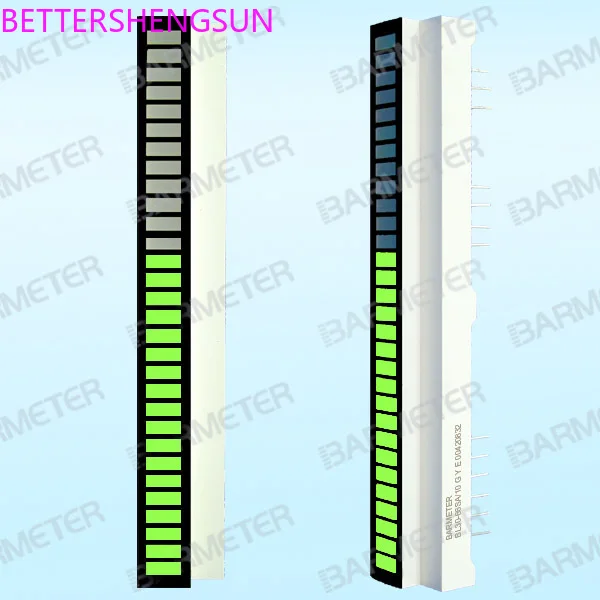 

Прямые продажи с фабрики, 30-сегментное длинное желто-зеленое устройство для Отображения Фотографий