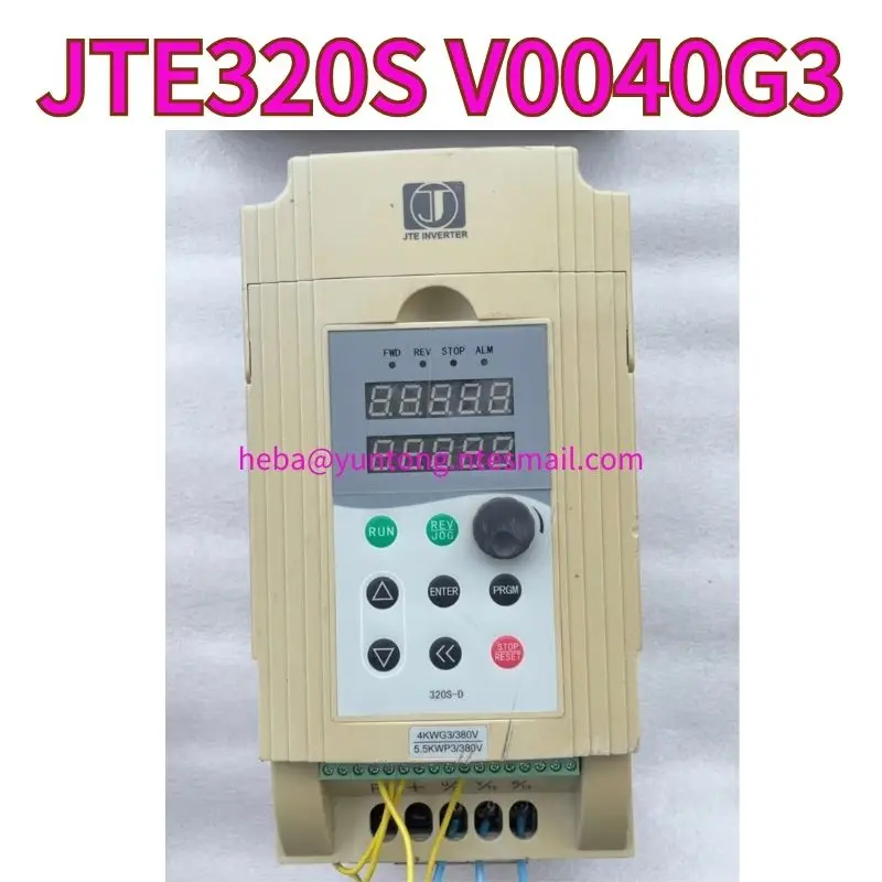 

Used 4KW/5.5KW frequency converter JTE320S V0040G3