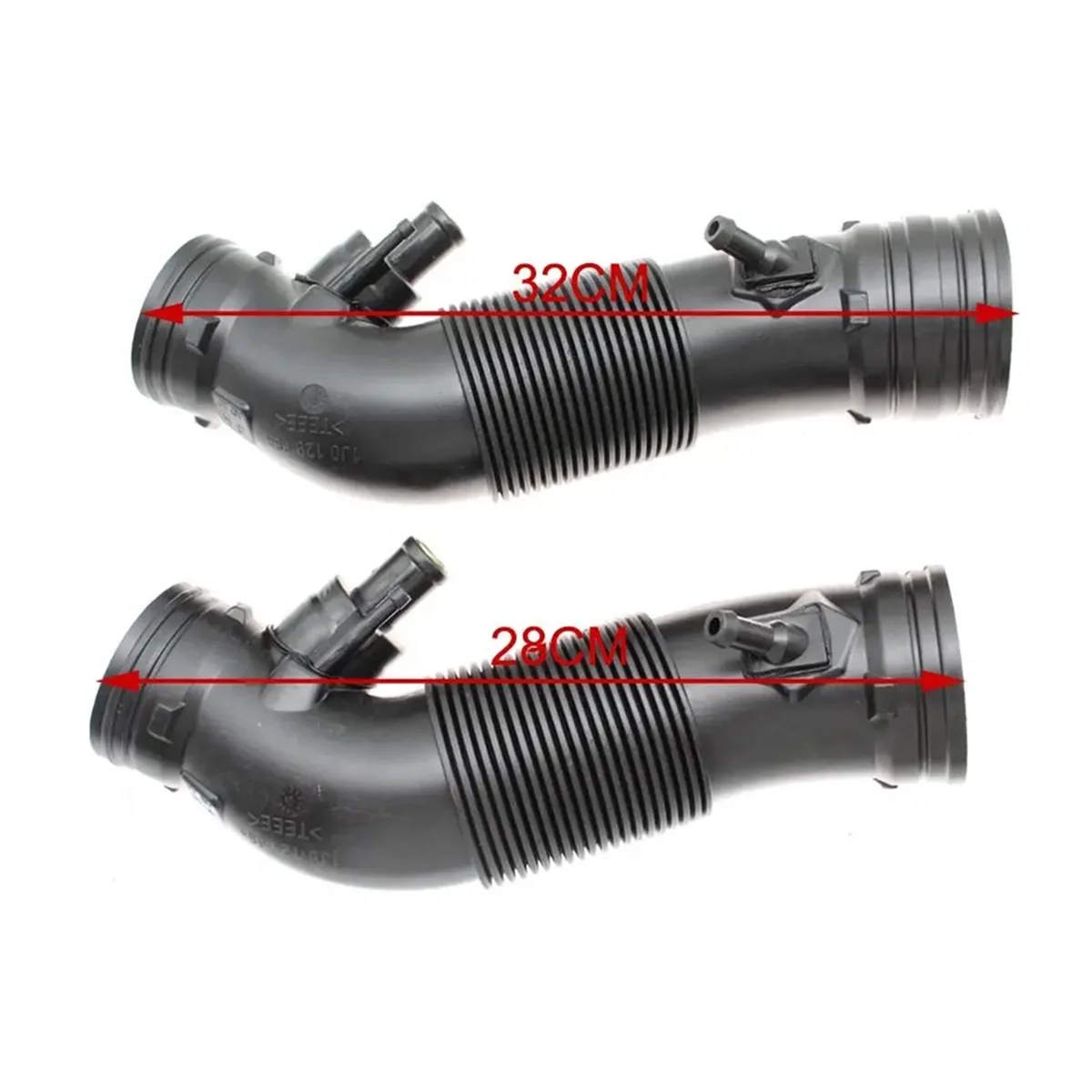 1J0129684G Car Air Mass Meter Hose for Volkswagen Golf Jetta 1999 2000 2001(32cm)