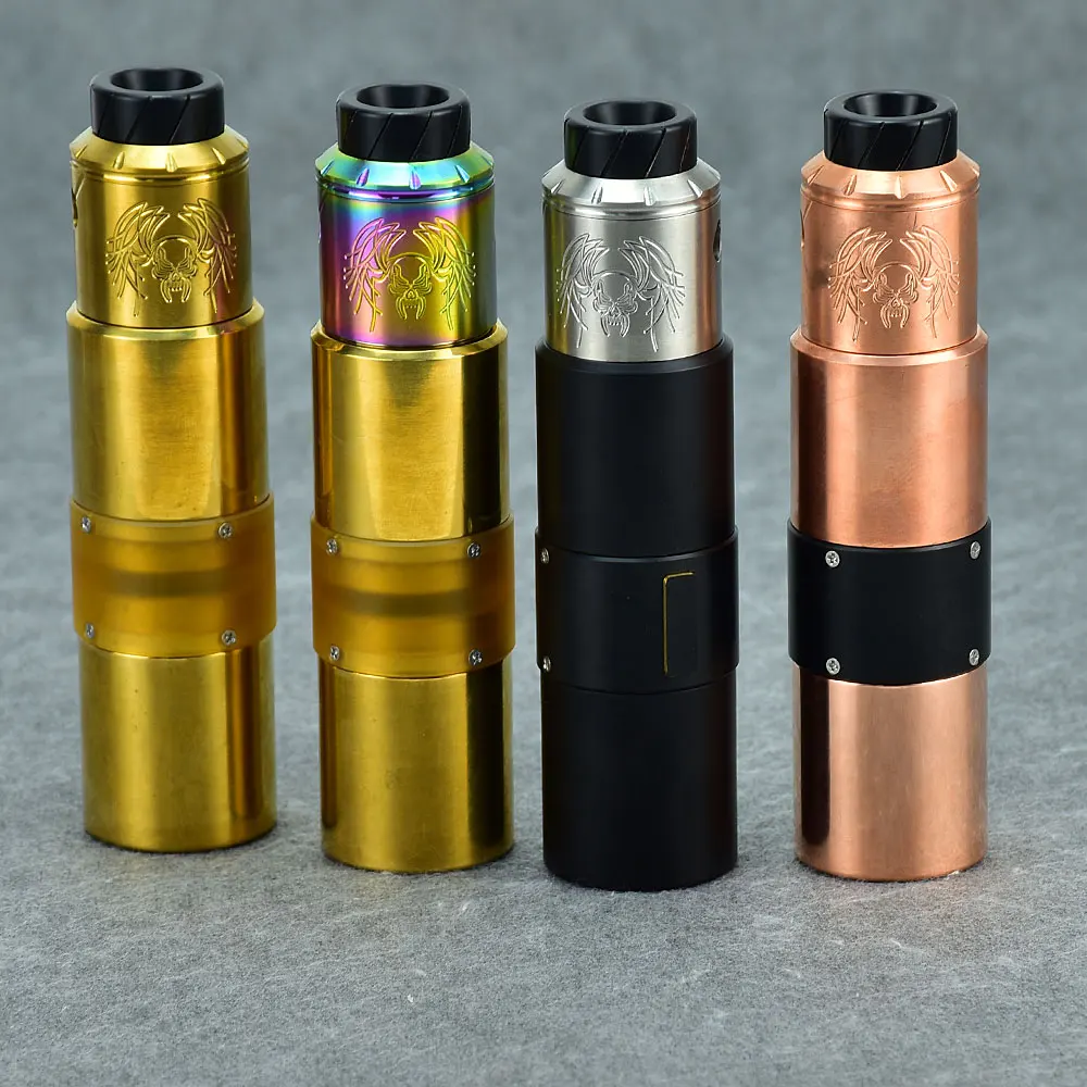 

Bestia Mod slam piece mod Reckoning RDA 25mm Atomizer Vaporizer vape fit 21700/20700/18650 brass material 27mm mod