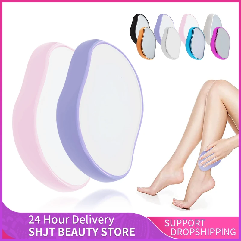 Crystal Epil Hair Removal Eraser Painless Safe Reusable Easy Clean