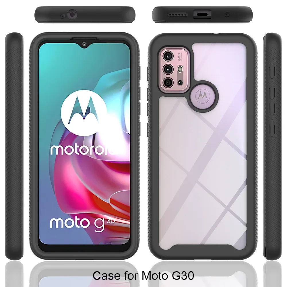 Dual-Layer Shockproof Sky Case - Rugged Armor with Hard Back Cover