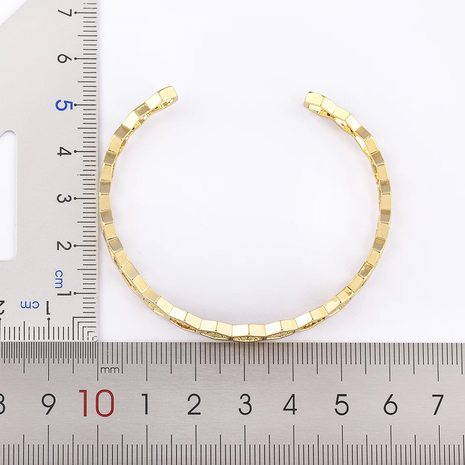 Nidin Top Quality Geometric Hexagon Shape Open Adjustable