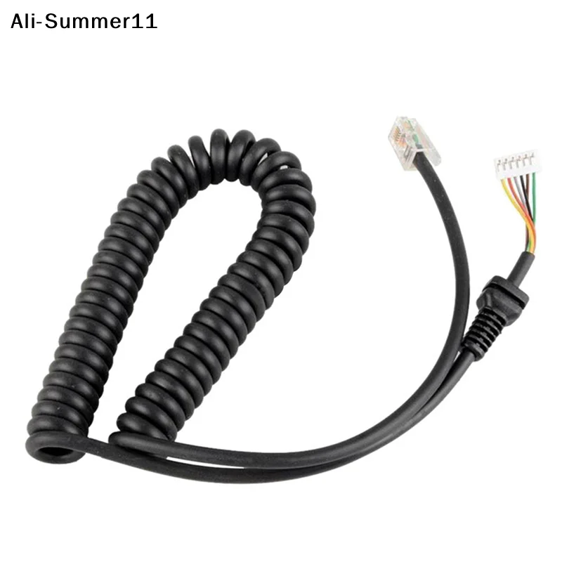 【R11】()1Pc 2025 새로운 교체용 마이크 마이크 케이블 코드 와이어 Yaesu MH48A FT7800/1907용