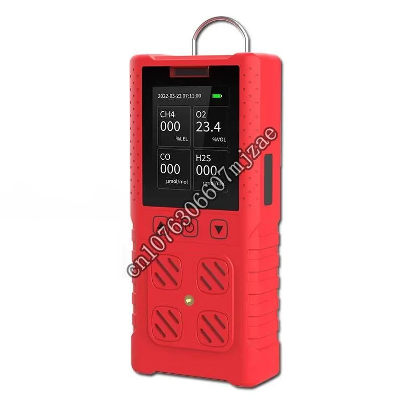 

Confined space combustible co o2 h2s gas analyzer portable multi gas detector 4 in 1