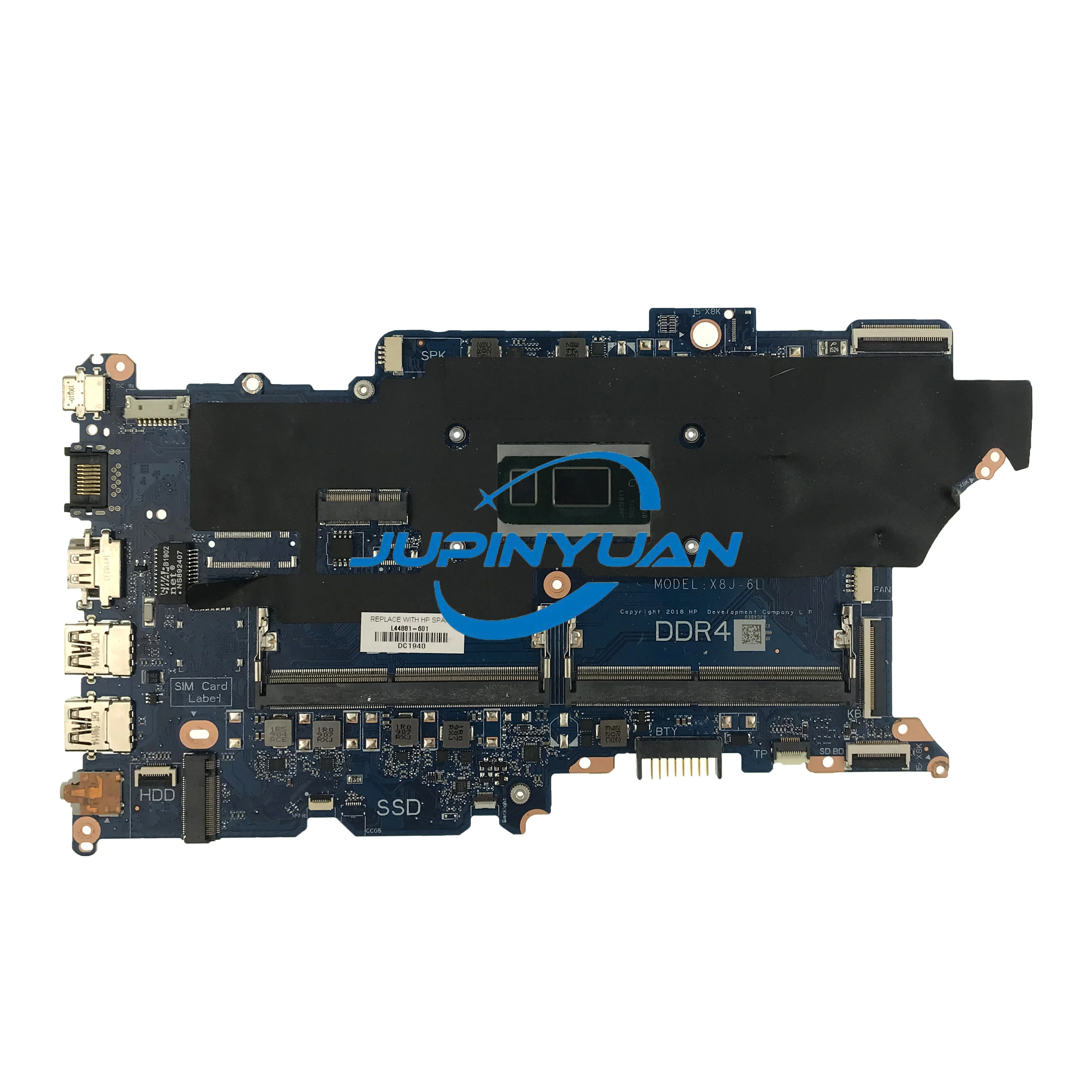 

L44881-601 DAX8JMB16E0 X8J-6L мэйнборд для HP ProBook 440 450 G6 ноутбук материнская плата с I3-8145U CPU DDR4 100% тестирование