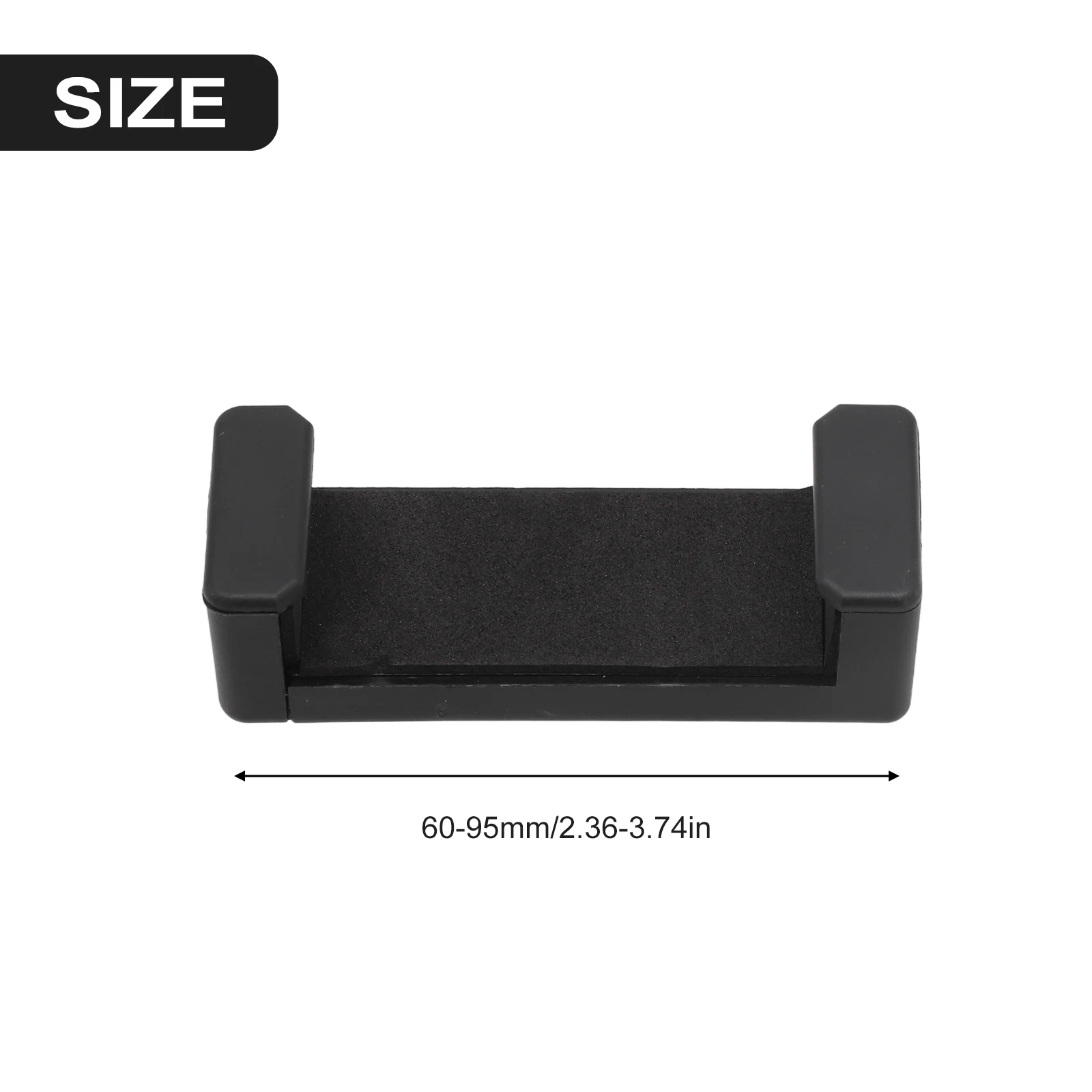 ABS Angle Adjustment Bracket Phone E-Clip Bracket Holder Mount Tripod Stand Lightweight Phone Clip 55-85mm