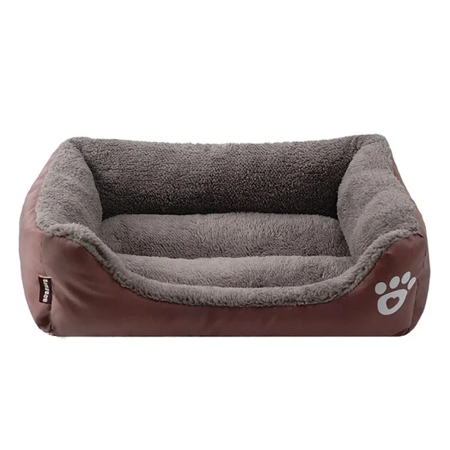 Pet Large Dog Bed Warm House Candy-colored Square Nest Pet Kennel For Small Medium Large Dogs Cat Puppy Plus Size Dog Baskets 4
