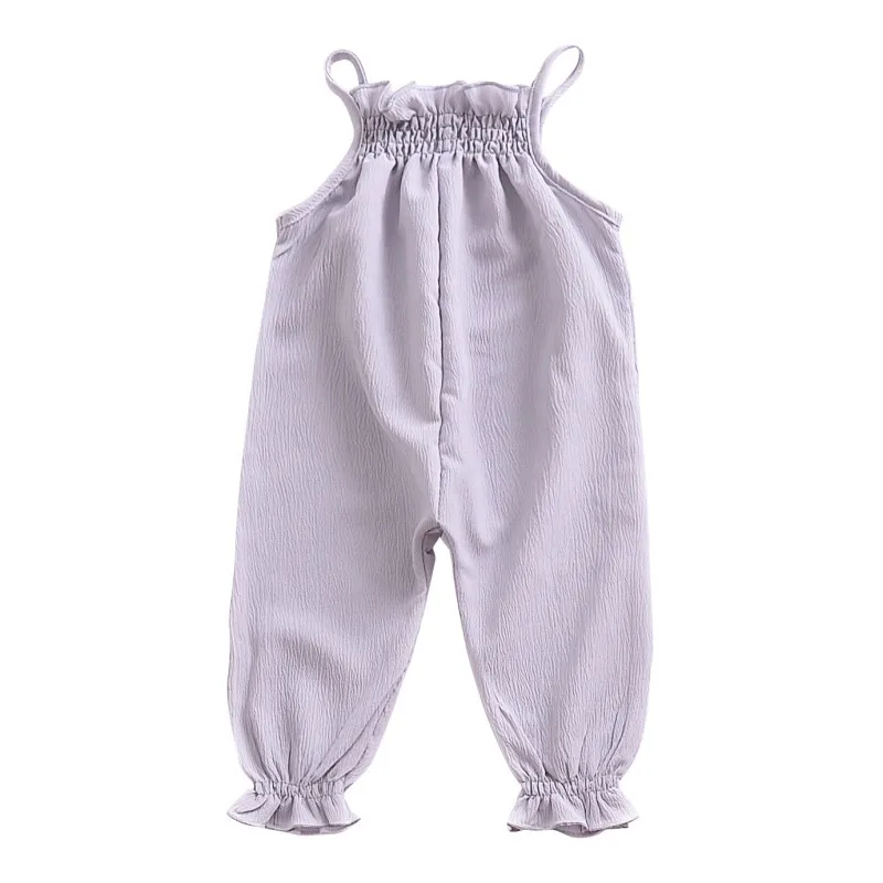 Warm Baby Bodysuits  Baywell Newborn Baby Girl Cute Strap Jumpsuit Solid Cotton Romper Long Pants Elastic Band Bodysuits Outfit Clothes Cute Outfit Baby Bodysuits Fur