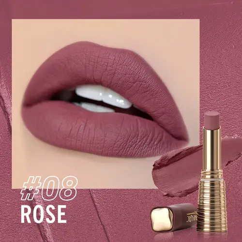 IMAGIC Lipstick Matte Long Lasting  No-stick Lipstick Waterproof Makeup Lip Stick Smudge-free Classic Highly Pigmented Lip Tint - Image 17