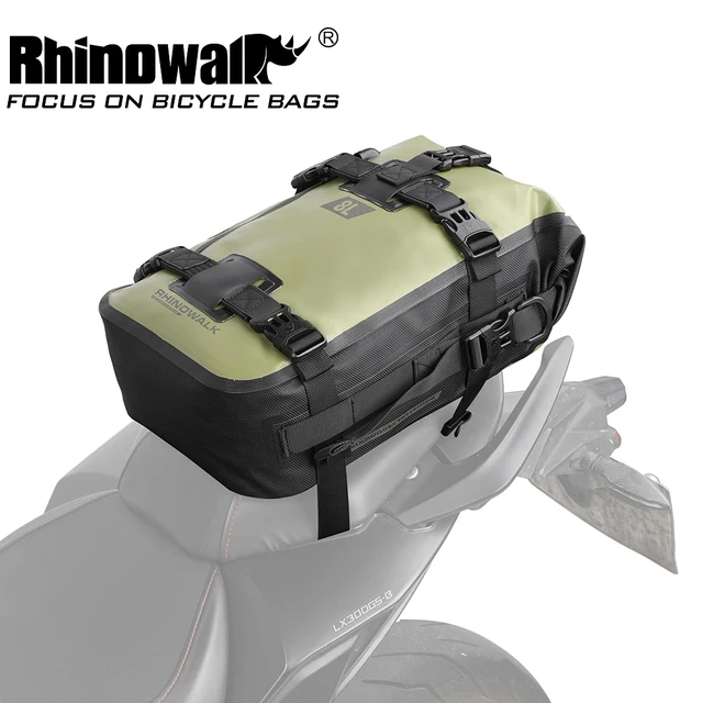 Rhinowalk Motorradtasche 100% wasserdicht 18L/28L/48L Große Kapazität 2  Stück Universal Fit Motorrad Packtasche Sattel Seitentaschen
