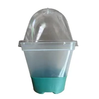 Plastic Square Flower Pot Provides Stability Prevents Slipping Scratching For Succulents Cacti Herbs Outdoor Living Accessories 1