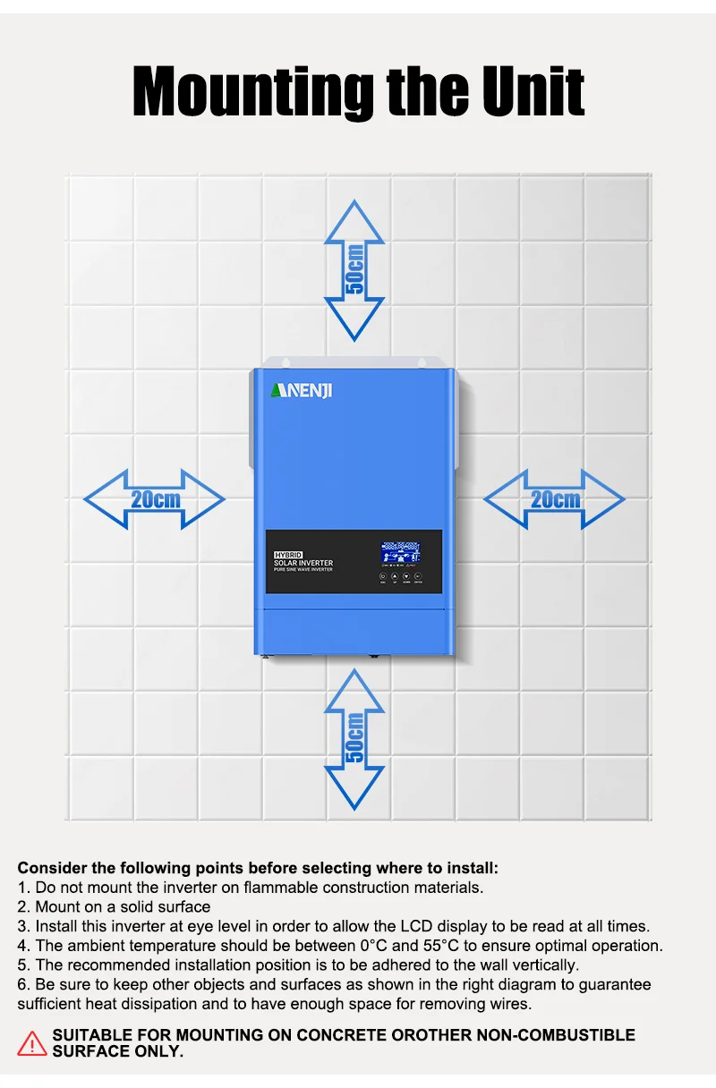 2KW 4KW Hybrid Solar Inverter 24V Pure Sine Wave Photovoltaic Solar Inverter