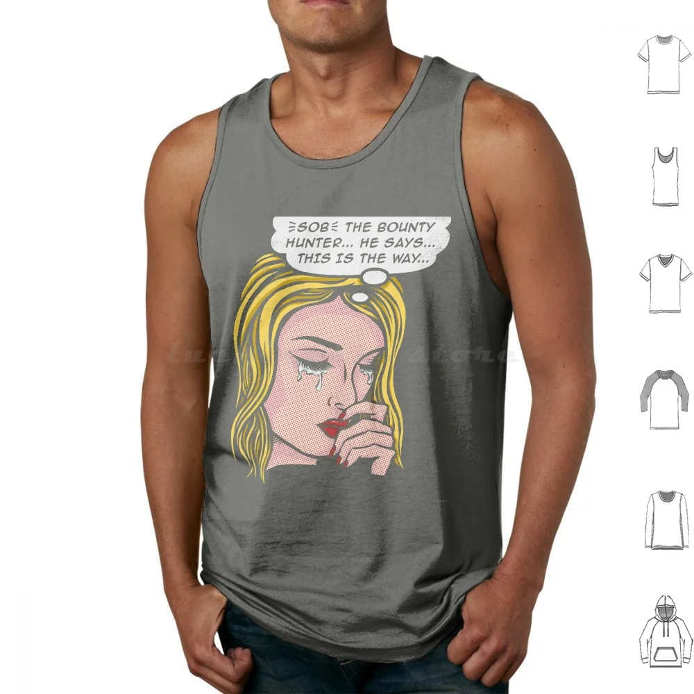 Questo È Il Modo Canotte Gilet Senza Maniche Sci Fi Fantascienza Pop Art Retro Bounty Bounty Hunter