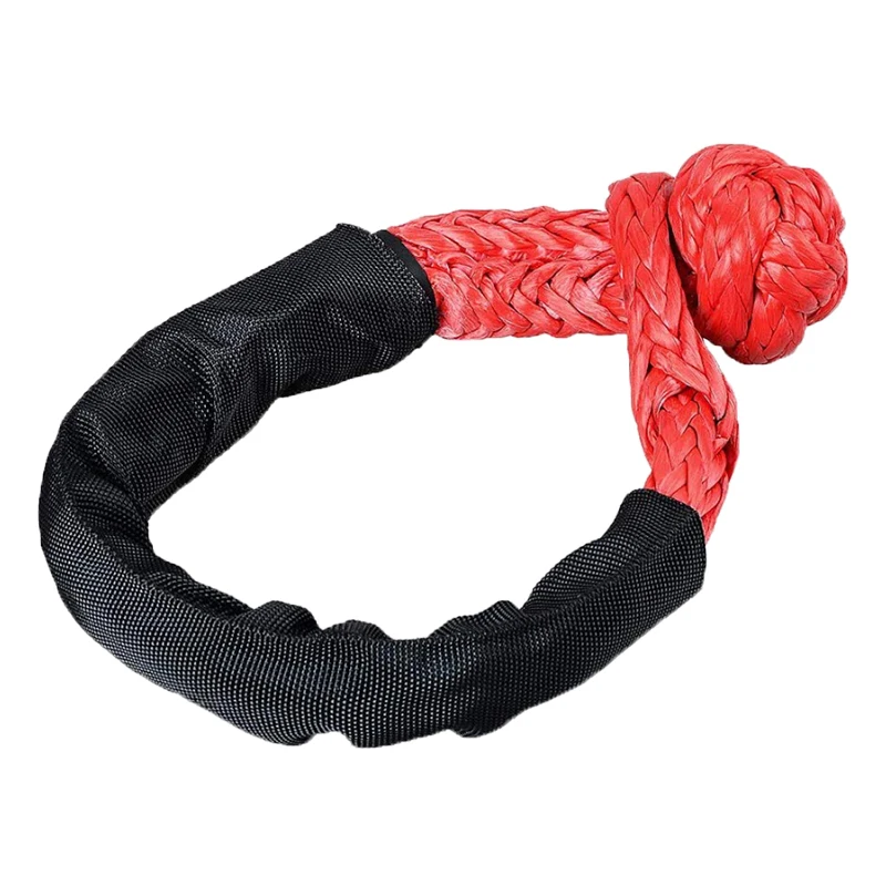 RHO- Corde de récupération à manille souple 8mm Doux Manille Récupération  Corde Orange Portable Léger UV Résistant Pour - Cdiscount Sport