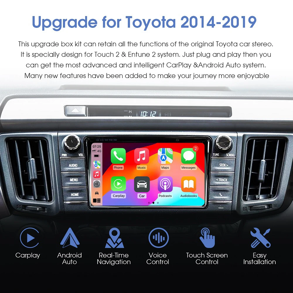 AI ڽ OEM ׷̵ Ƽ̵ ̽,  ī÷, ȵ̵ ڵ , Ÿ 2014-2019 Touch2  Entune2