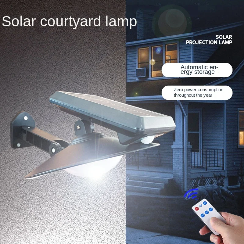 Outdoor Solar Wall Lamp Waterproof Garden Lamp Household Wall Body Induction LED Wall Lamp solar light outdoors solar light