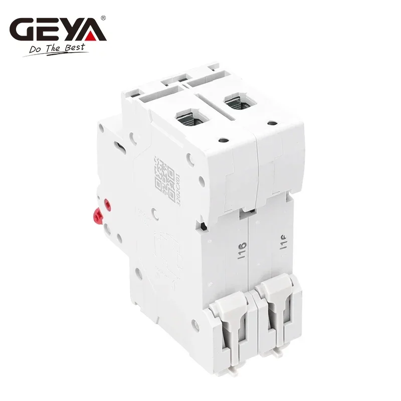 GEYA GYM10 AC MCB 2Pole 6A 10A 16A 20A 25A 32A 40A 50A 63A 220V/400V Mini Circuit Breaker C Curve 6KA CE CB Approved circuit breaker