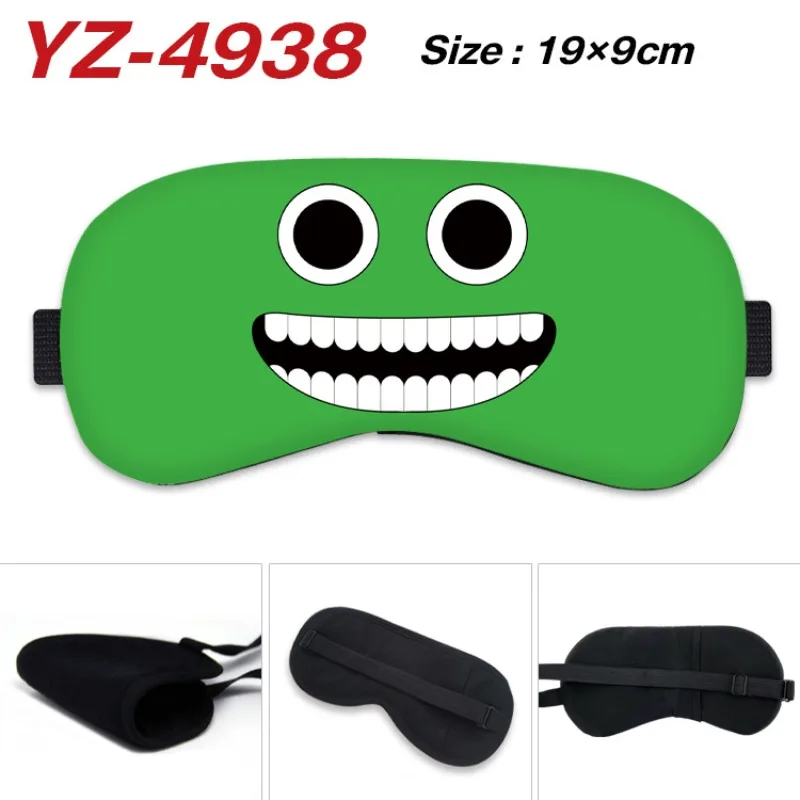 

Banban Garden Game Peripheral Eye Mask Personality Cold and Hot Compress Eye Mask Cartoon Cute Shading Sleep Eye Mask