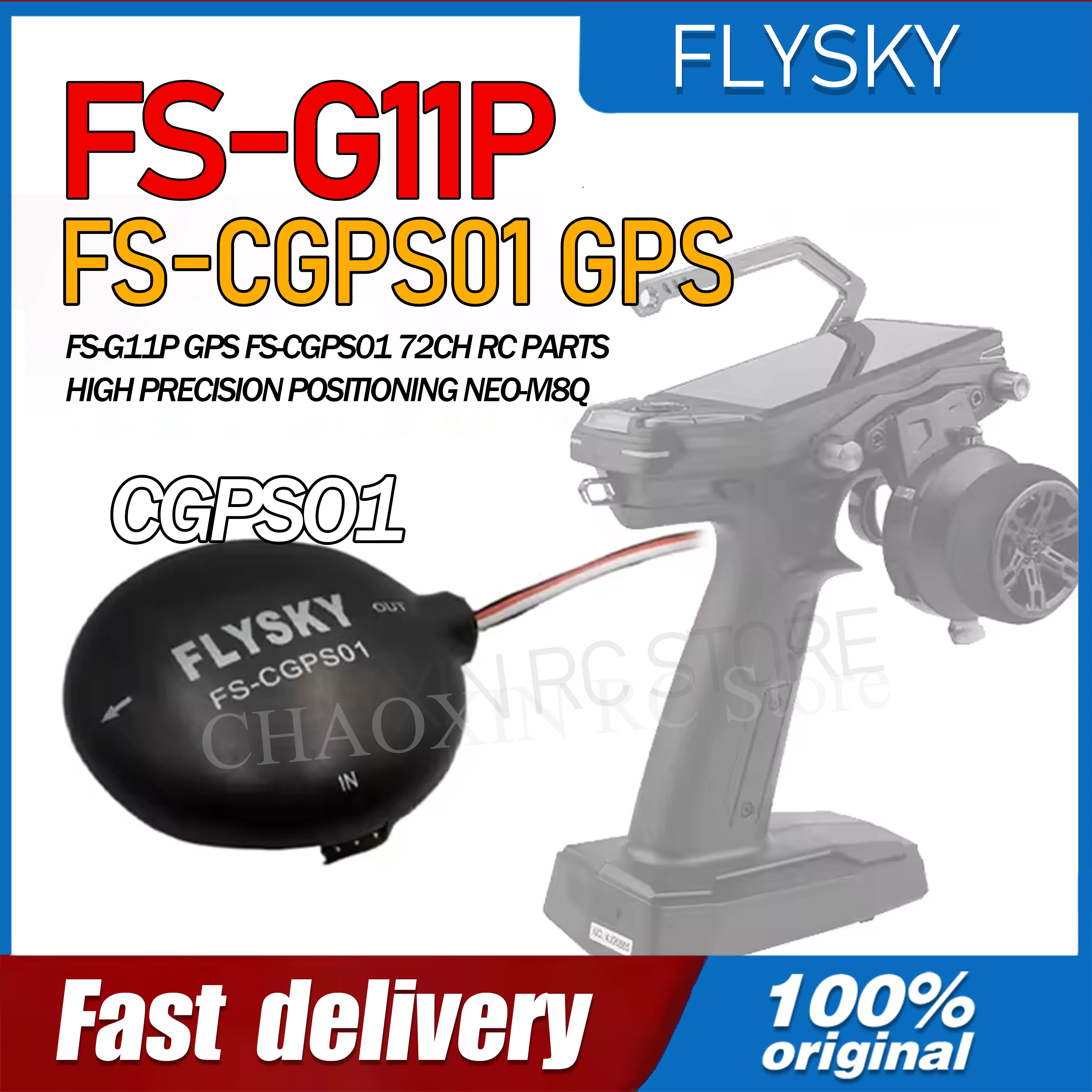 Module GPS FS-CGPS01 pour Drone - NE0-M8Q 72 Canaux