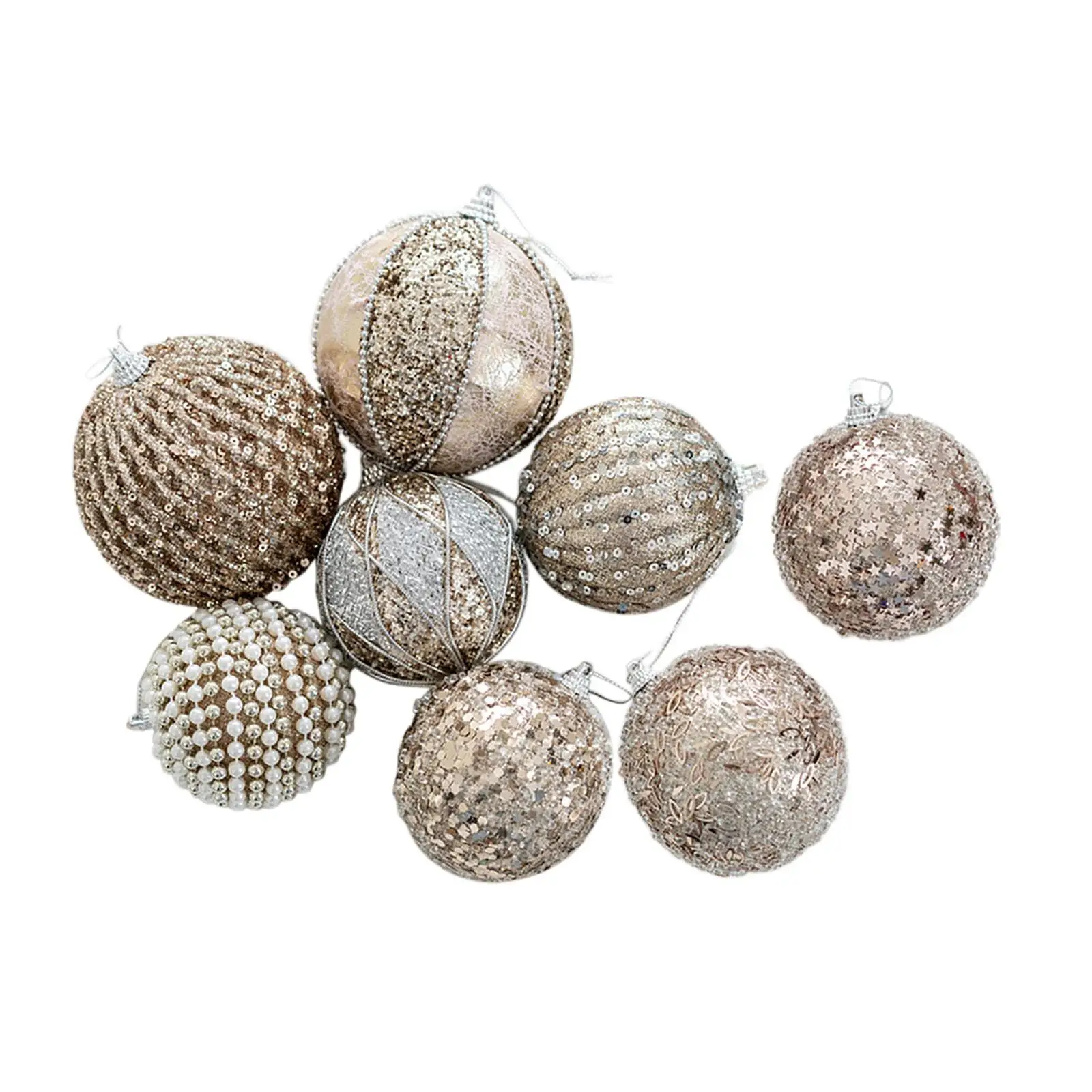 Christmas Tree Decorations Christmas Balls Ornaments Crafts Charm Pendants for Outdoor Graduation Engagement Wedding Backyard