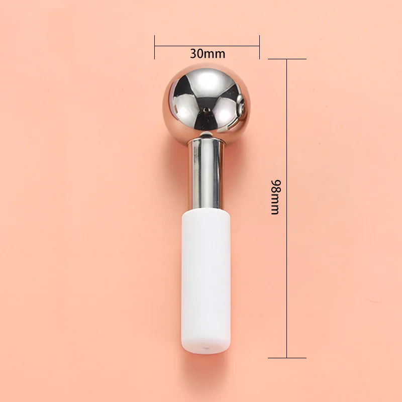 Face Massager Lifting for Wrinkles Stainless Steel Ice Ball Eye SPA Body Massage Facial Relax Beauty Tools Skincare