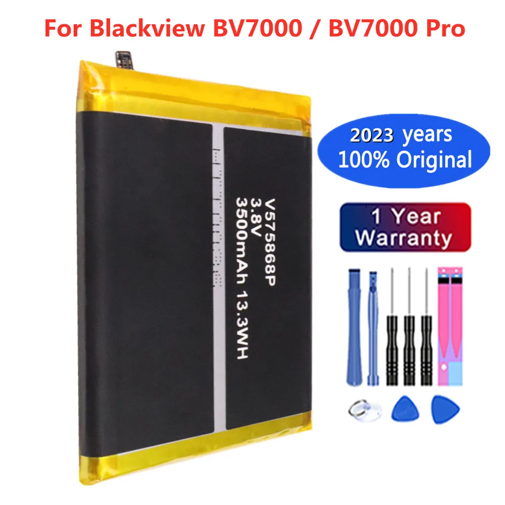 

2023 новый 100% Оригинальный аккумулятор 3500 мАч для Blackview BV7000/BV7000 Pro V575868P, высококачественные аккумуляторные батареи