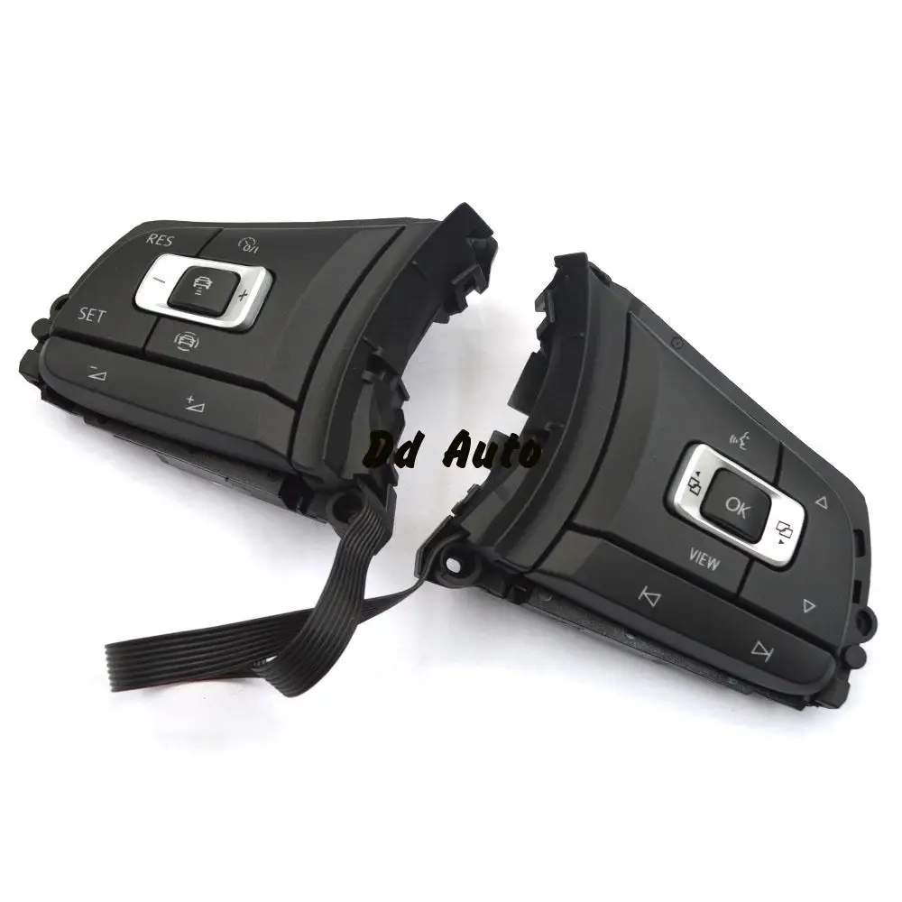 

Suitable For Golf Tiguan Areton T-roc Multifunctional Steering Wheel Acc Button Adaptive Cruise Control Rline Gti 5g0 959 442 AE