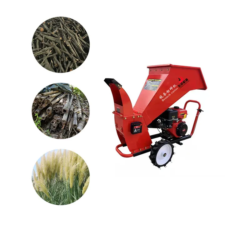 Grass Leaves Shredding Garden Electric Leaf Mulcher Shredder 2