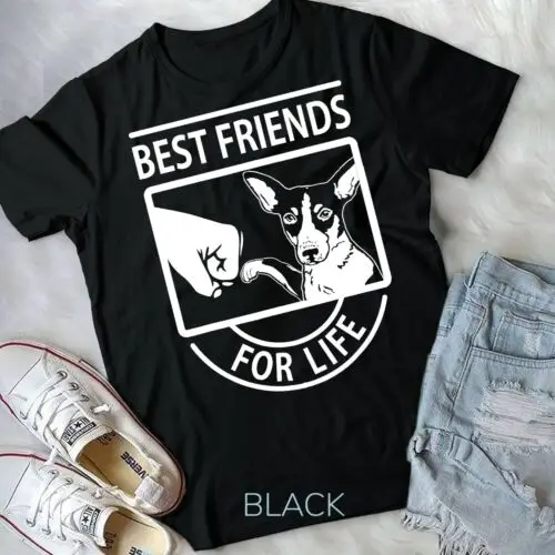

Rat Terrier - Best Friends For Life T-shirt Unisex T-shirt