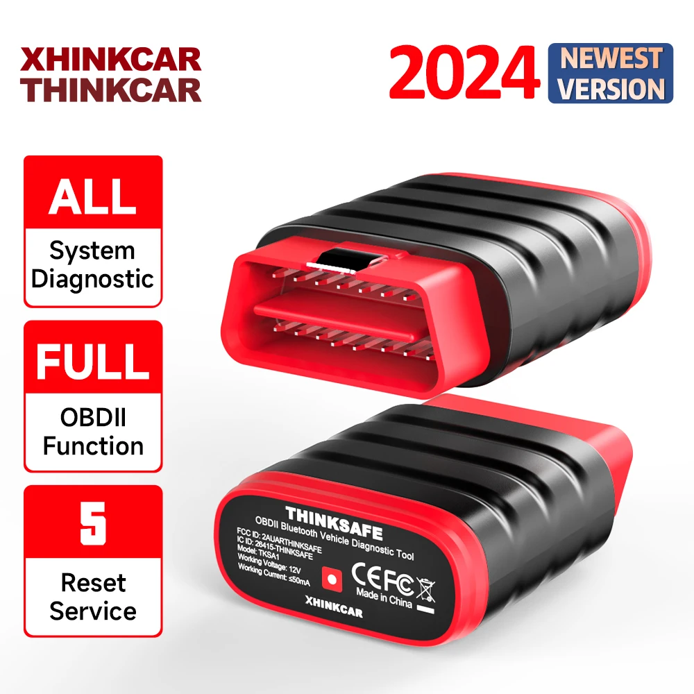 Thinkcar Thinksafe Obd2 Lettore Di Codici Scanner Bluetooth Car All System Scan 5 Reset Obd 2 Strumenti Diagnostici Automatici Pk Thinkdiag