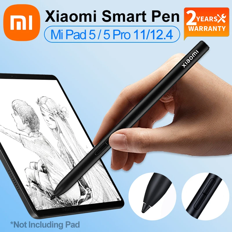 Xiaomi Stylus Pen 2 For Xiaomi Pad 6 Tablet Xiaomi Smart Pen Sampling Rate  Magnetic Pen 18min Fully Charged For Mi Pad 5 Pro - AliExpress